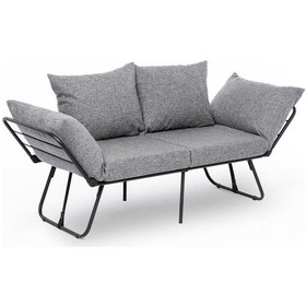 Resim Pafu Viper İkili Katlanır Yataklı Koltuk Keten Açık Gri 