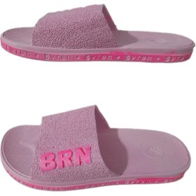 Resim Byron Brn B050-10 Kadın Açık Pembe Kaymaz Taban Deniz Plaj Havuz Günlük Yürüyüş Terlik 