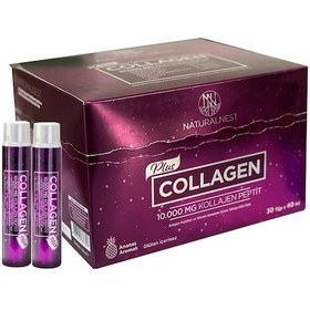 Resim Naturalnest Collagen Plus 10000mg 30 tüp x 40ml 