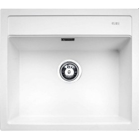 Resim Atlante Granit Eviyе Tekli Üstten Yapıştırma Beyaz 285604 Modern Ve Dayanıklı Granit Eviyesi Beyaz 