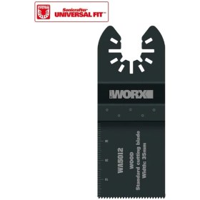 Resim Worx WA5012 Çok Amaçlı Raspalama Makinası Için 35X40MM Ahşap, Fiberglas, Pvc Universal Kesme Bıçağı 