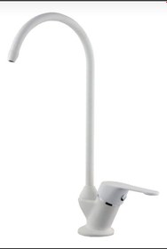 Resim Armatür Mix Su Arıtma Cihazı Musluğu Kuğu Model Beyaz 