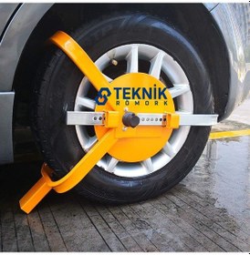 Resim Römork & Karavan Tekerlek Kilidi 