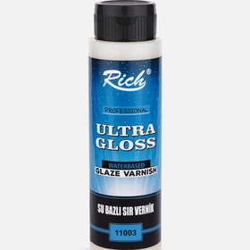 Resim Rich Ultra Gloss Su Bazlı Sır Vernik 500 cc 
