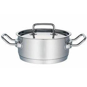 Resim GGS Solingen Germany Kapaklı Teflon Tava tipi Tencere 26 CM 5 L Profihome 260-07 