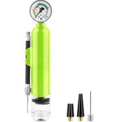 Resim Yunboo Hızlı Şişirici Mini Abs Plastik Pompa, Basketbol Futbol İçin Taşınabilir, 1.4bar Basınç, Yeşil 