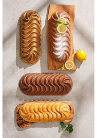 Resim Emsan Lavin Golden Pink Large Baton Kek Kalıbı 