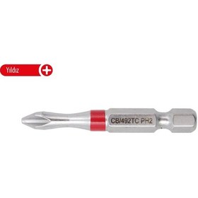 Resim Ceta Form Ph2 X 50 Mm Yıldız Bits Uç Renk Kodlu Cb/492tc 