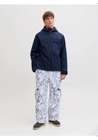 Resim Jack & Jones Jack&jones Jjlagarde Softshell Erkek Mont 12284699 Navy Blazer 
