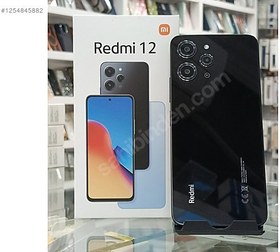 Resim Xiaomi Redmi 12 İkinci El TR | 128 GB | Siyah 