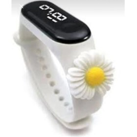 Resim Dijital Dokunmatik Su Geçirmez Çocuk Saati, Renkli LED Ekran ve Figür Tasarımı 