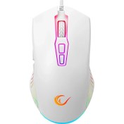 Resim Rampage SMX-G68 Spear Makrolu 7200DPI RGB Ledli Gaming Oyuncu Mouse - Beyaz 
