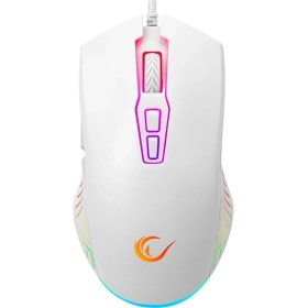 Resim Rampage SMX-G68 Spear Makrolu 7200DPI RGB Ledli Gaming Oyuncu Mouse - Beyaz 