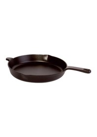 Resim 3265 Yuvarlak Döküm Izgara Tava Siyah 