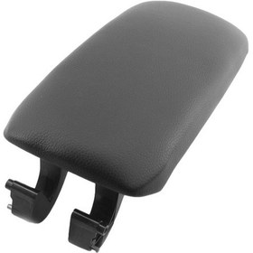 Resim 8p0864245p Siyah Deri Merkezi Konsol Kol Dayama Kapağı Siyah Deri 