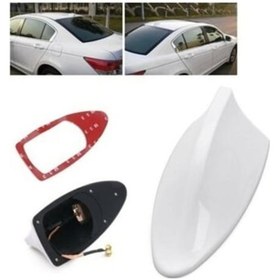 Resim Asiliyet Chevrolet Cruze Elektrikli Shark Köpek Balığı Anten Beyaz Balina 