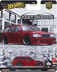 Resim Hot Wheels Premium Fast Wagons Mercedes Benz E36 AMG 