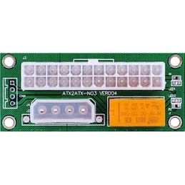 Resim Robocombo 24 Pin To 4 Pin 2 Atx Güç Kaynağı Birleştirici ADD2PSU Mining 