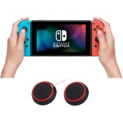 Resim Konsol İstasyonu Nintendo Switch Analog Koruyucu Başlık Silikon Kılıfı - Ikili 