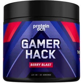 Resim PROTEINOCEAN Gamer Hack Berry Blast 120g 