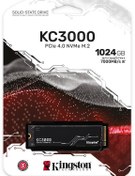 Resim Kingston KC3000 M2 1 TB M.2 7000 MB\u002Fs 6000 MB\u002Fs SSD 