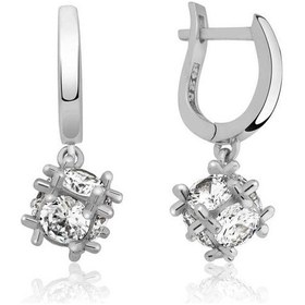 Resim Caelo Gümüş Taşlı Küp Küpe 