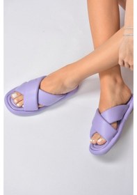 Resim Fox Shoes Lila Kadın Terlik K848219509 