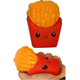 Resim Patates Kızartması Sukuşi Anti Stres Oyuncağı Squishy 