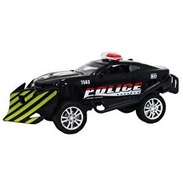 Resim Çek Bırak Kar Küreme Polis Aracı Siyah 