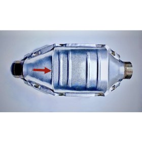 Resim Adabeyi Otomotiv Katalitik Konvertör (Katalizör) Oval 2-Euro3 Seramik Ø50MM. 2.0LT.(|)330 (Ø)150 (H)100 