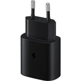 Resim Samsung Galaxy A40S Type-C Fast Şarj Adaptörü 25W Siyah (Samsung Türkiye Garantili) 