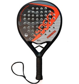 Resim Karbon Fiber Padel Raketi Kırmızı 