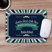 Resim Kişiye Özel Babalar Günü Temalı Mousepad E-Hediyeci