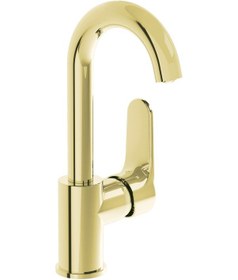 Resim Artema Root Round Döner Borulu Lavabo Bataryası Altın - A4275474 