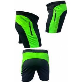 Resim Erkek Günlük Siyah Spor Fitness Koşu Şortu (466870420) 
