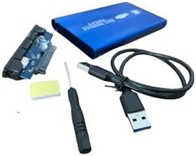 Resim Laptop Hdd Için 2.5 Inç Usb 3.0 Sata Harddisk Hdd Kutusu 2.5'' Inch Plastik Kasa Hard Disk Kutusu 