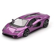 Resim NW NessiWorld NessiWorld GT 1/64 Lamborghini Countach LPI 800-4 Viola 30th - Blister Paket 