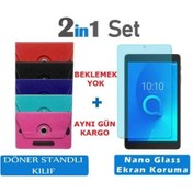 Resim Lenovo Uyumlu M10 Hd X306F Tablet Kılıfı + Nano Ekran Koruyucu 