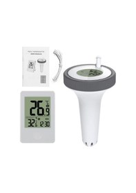 Resim Maiyame Havuz Termometresi - Dijital Ekranlı, 60m Kablosuz, İç/dış Sıcaklık Göstergeli 