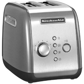 Resim KitchenAid 5KMT221ECU Countur Silver İkili Ekmek Kızartma Makinesi Yetkili Bayiden / Orjinal / Faturalı / Garantili / Sıfır Paket