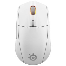 Resim SteelSeries Rival 3 Gen 2 Beyaz RGB Optik Kablosuz Oyuncu Mouse 