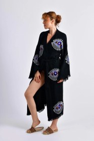 Resim Brandsmithshop Siyah Visionguard Kimono Çok Renkli 