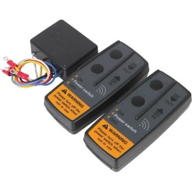 Resim Lillian 2.4g 12V 24V Elektrikli Vinç Anahtarı Kontrol Cihazı Evrensel Kablosuz Uzaktan Kumanda Kurtarma Arazi Atv Römorku Için 72W (Yurt Dışından) 