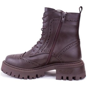 Resim Dagoster Dza07-12531530 Kahve Günlük Düz Taban Kadın Bot 001 