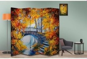 Resim Manzara Temalı Özel Tasarım Paravan Room Divider PRV1150, 180 x 180 