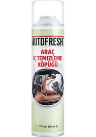 Resim Autofresh Araç İç Temizleyici Köpük Sprey 500 Ml Oto Koltuk, Tavan, Döşeme Ve Torpido Temizleme Köpüğü 