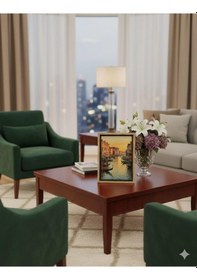 Resim Efemark Premium Serisi 15 20 Cm Ahşap Resim Çerçevesi Kahverengi 