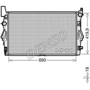 Resim DENSO Drm17114 A4475010201 Mercedes Tüm Araçlar Su Radyatörü W447 14> 