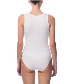 Resim NBB Kadın Siyah Geniş Askılı Çıtçıtlı Body 2940 001 