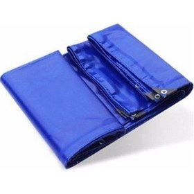 Resim Polyester Branda 3x12 Metre Kapsüllü 550 Gr/m² Pvc Tente Ve Tır Brandası Mavi 
